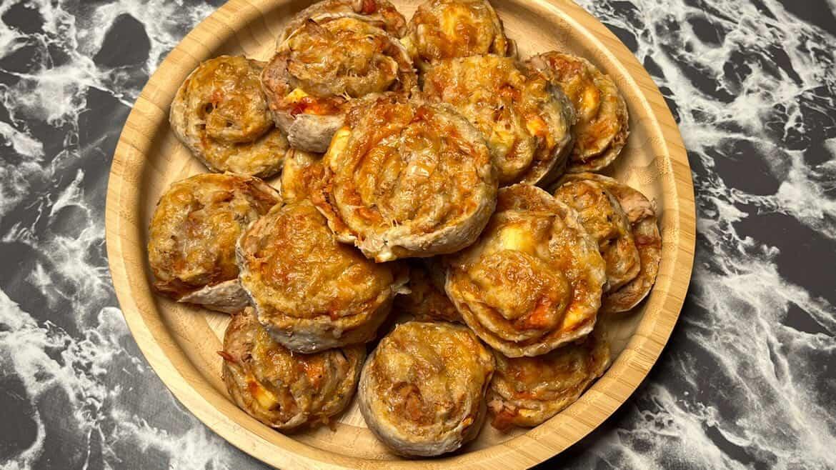 Pizza Rolls Healthy au Thon (Portion de 4)